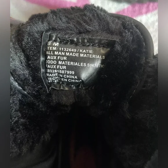 Weatherproof Boots Womens 6 M Katie Side Zip Quilted Winter Snow Bootie Black - Picture 10 of 12